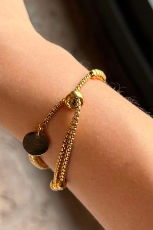 Laundry B Eclipse Bracelet 18K Gold